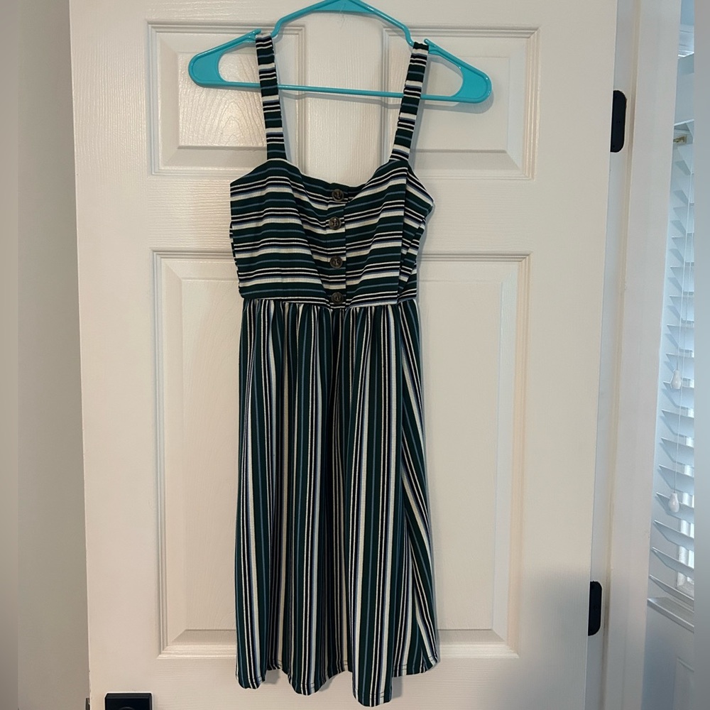 Striped Chance Sleeveless Dress